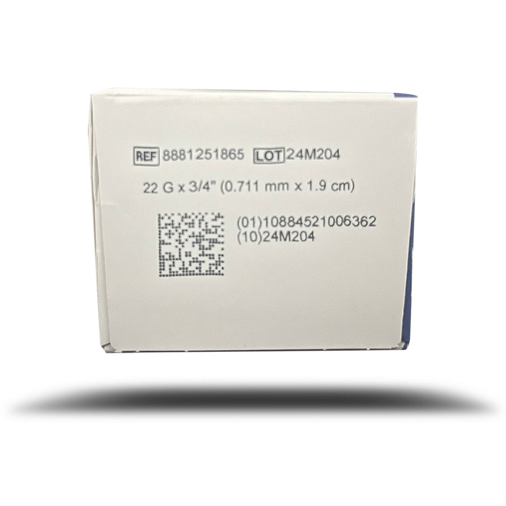 Monoject Professional Stainless Steel Veterinary Needles Polypropylene Hub 100ct