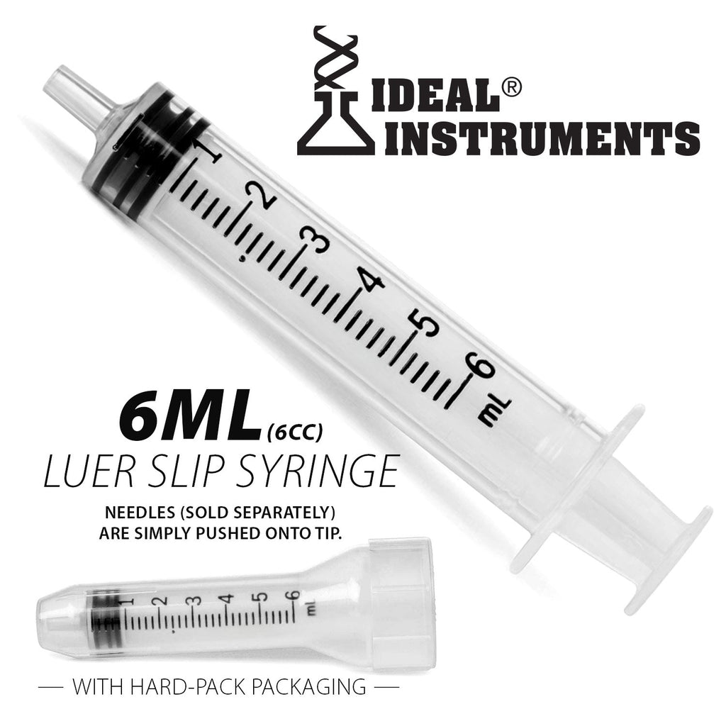 Ideal Luer Slip Disposable Veterinary Syringes with Clear Graduations