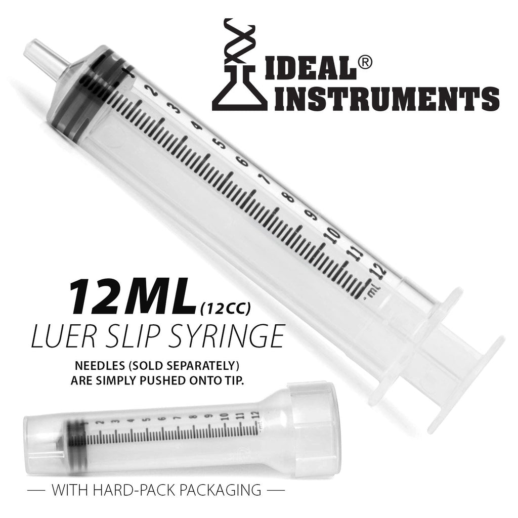 Ideal Luer Slip Disposable Veterinary Syringes with Clear Graduations
