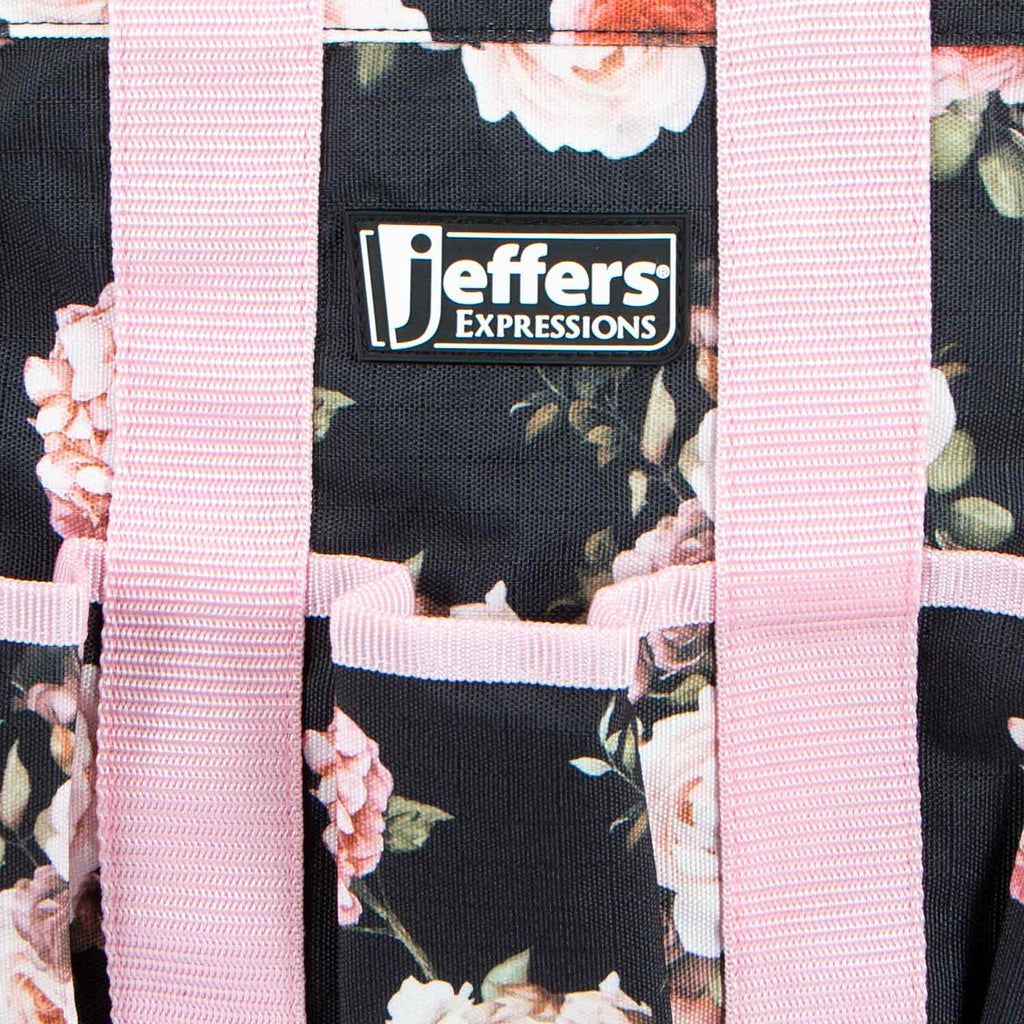 Jeffers Expression Deluxe Horse Grooming Bag with Adjustable Shoulder Strap