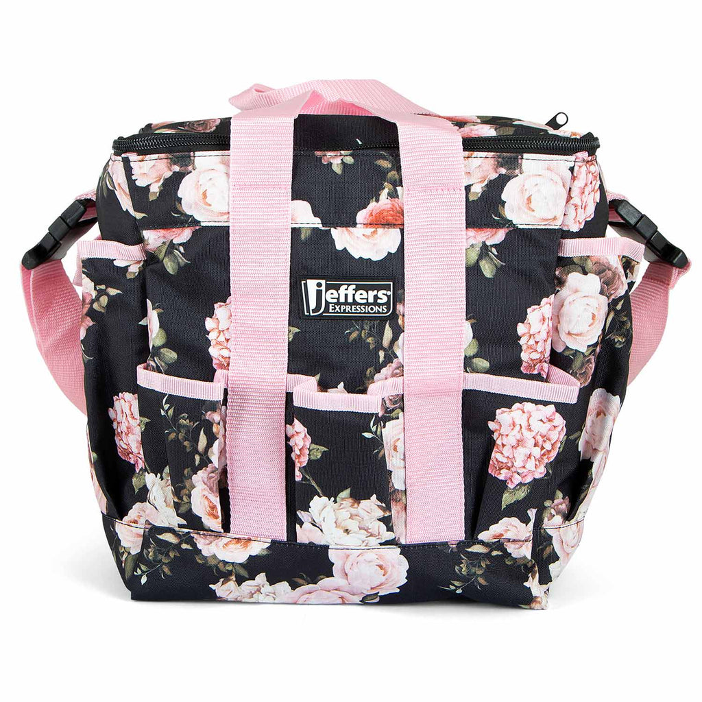 Jeffers Expression Deluxe Horse Grooming Bag with Adjustable Shoulder Strap