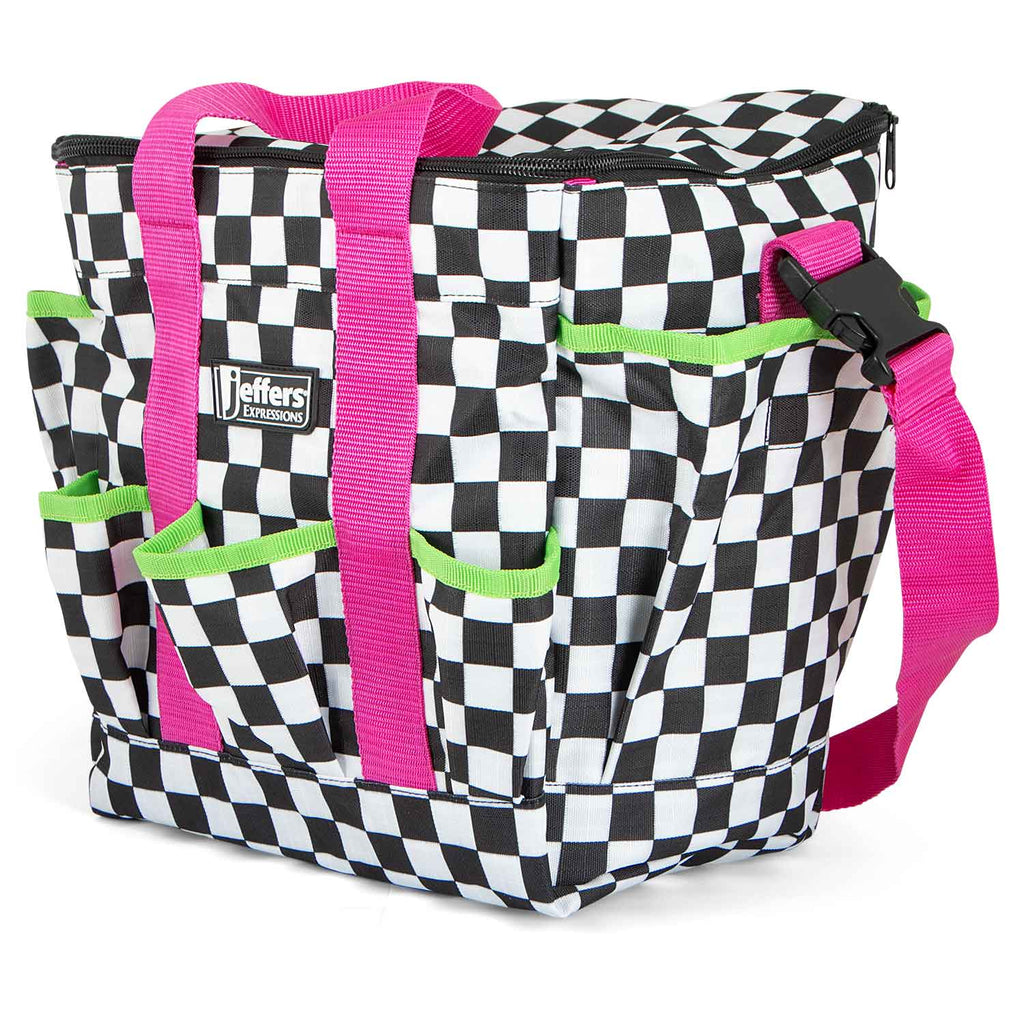 Jeffers Expression Deluxe Horse Grooming Bag with Adjustable Shoulder Strap