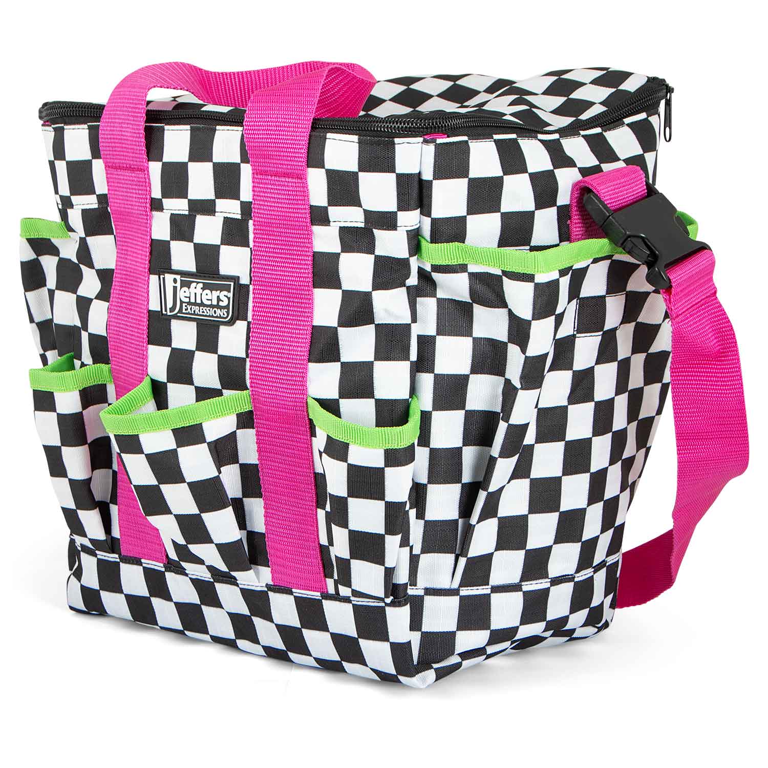 Jeffers Expression Deluxe Horse Grooming Bag with Adjustable Shoulder Strap