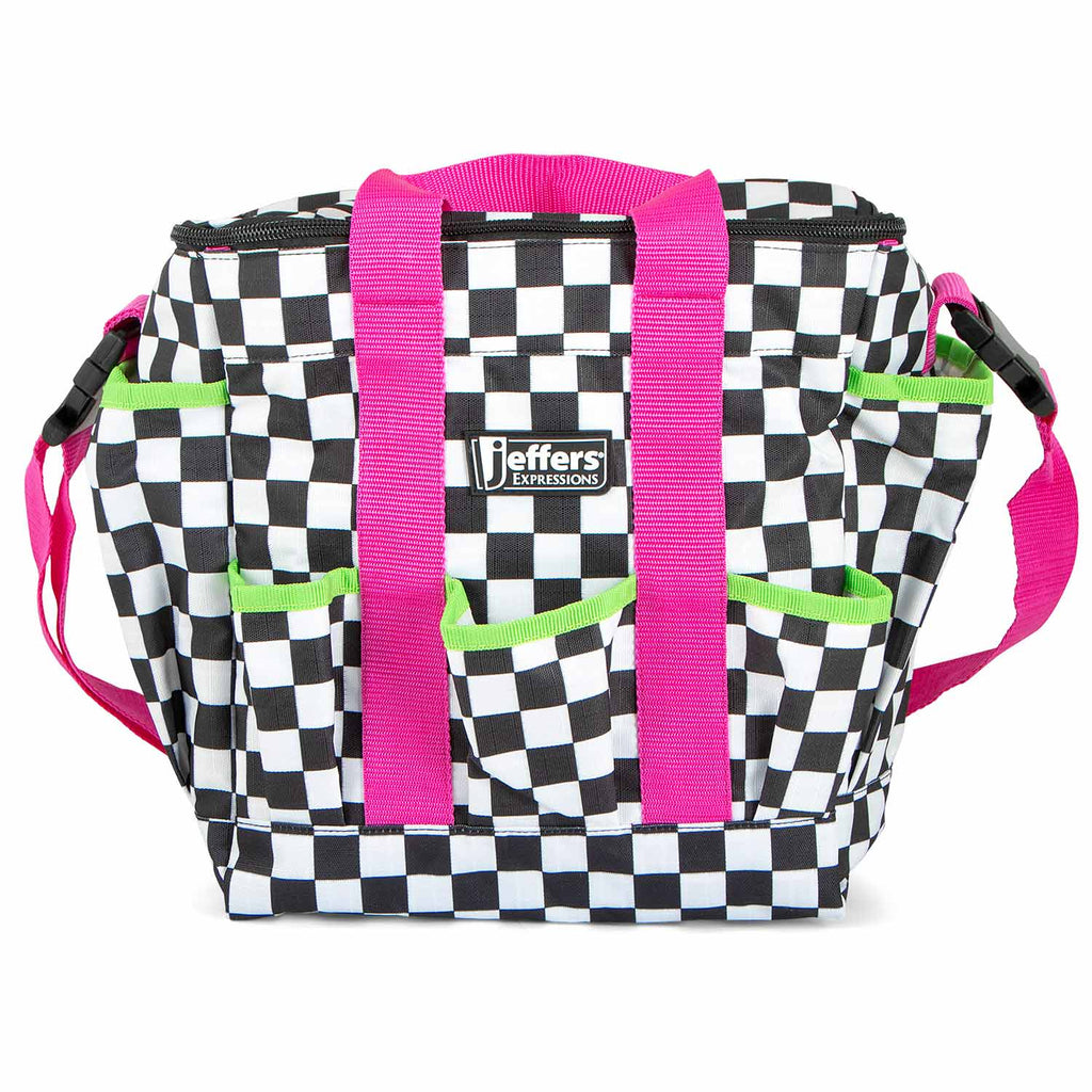 Jeffers Expression Deluxe Horse Grooming Bag with Adjustable Shoulder Strap