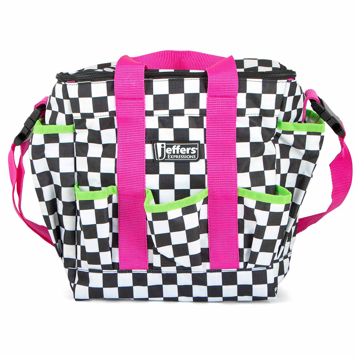 Jeffers Expression Deluxe Horse Grooming Bag with Adjustable Shoulder Strap