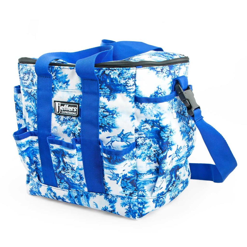 Jeffers Expression Deluxe Horse Grooming Bag with Adjustable Shoulder Strap