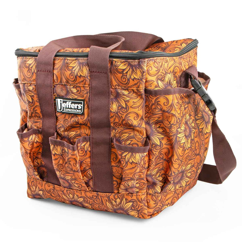 Jeffers Expression Deluxe Horse Grooming Bag with Adjustable Shoulder Strap