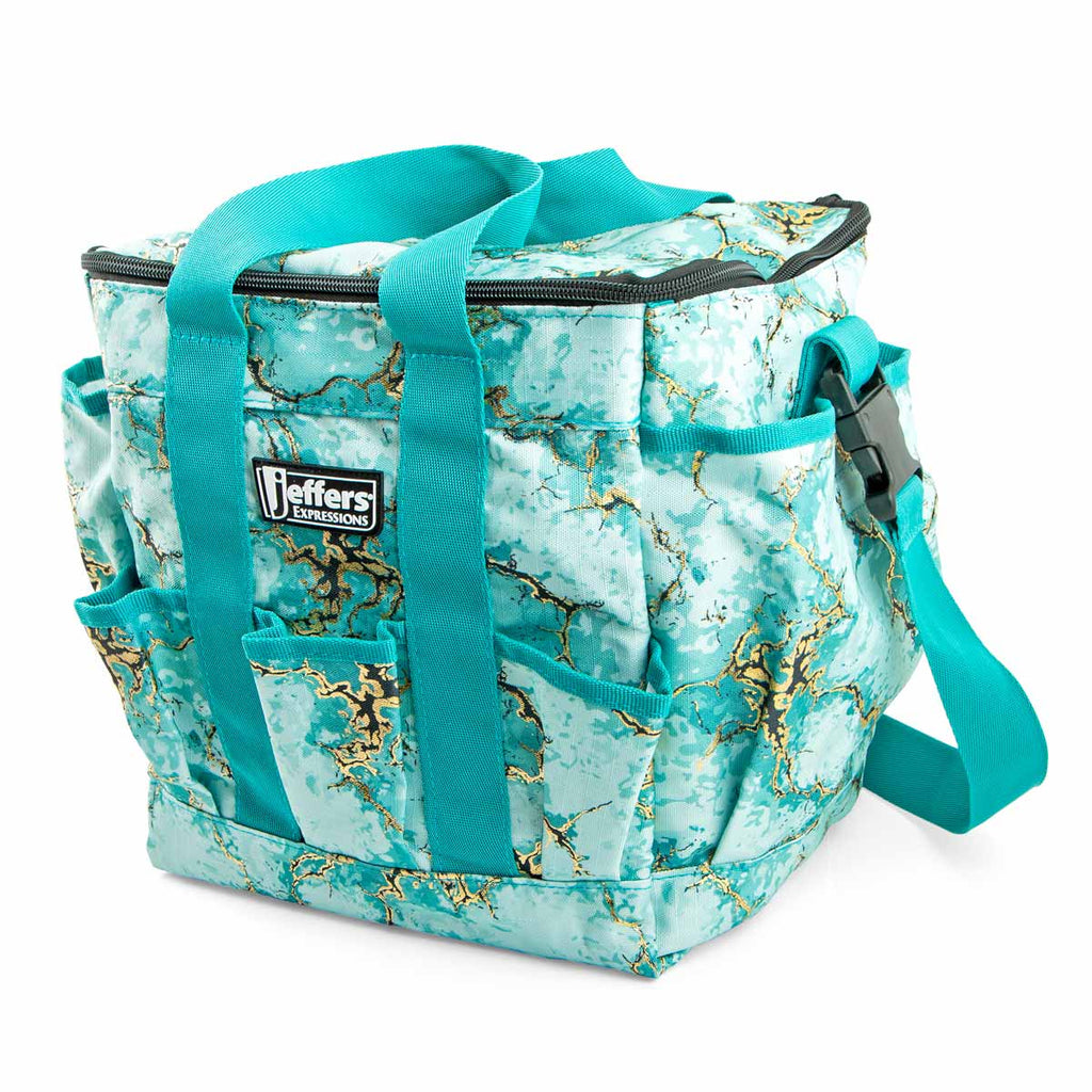 Jeffers Expression Deluxe Horse Grooming Bag with Adjustable Shoulder Strap