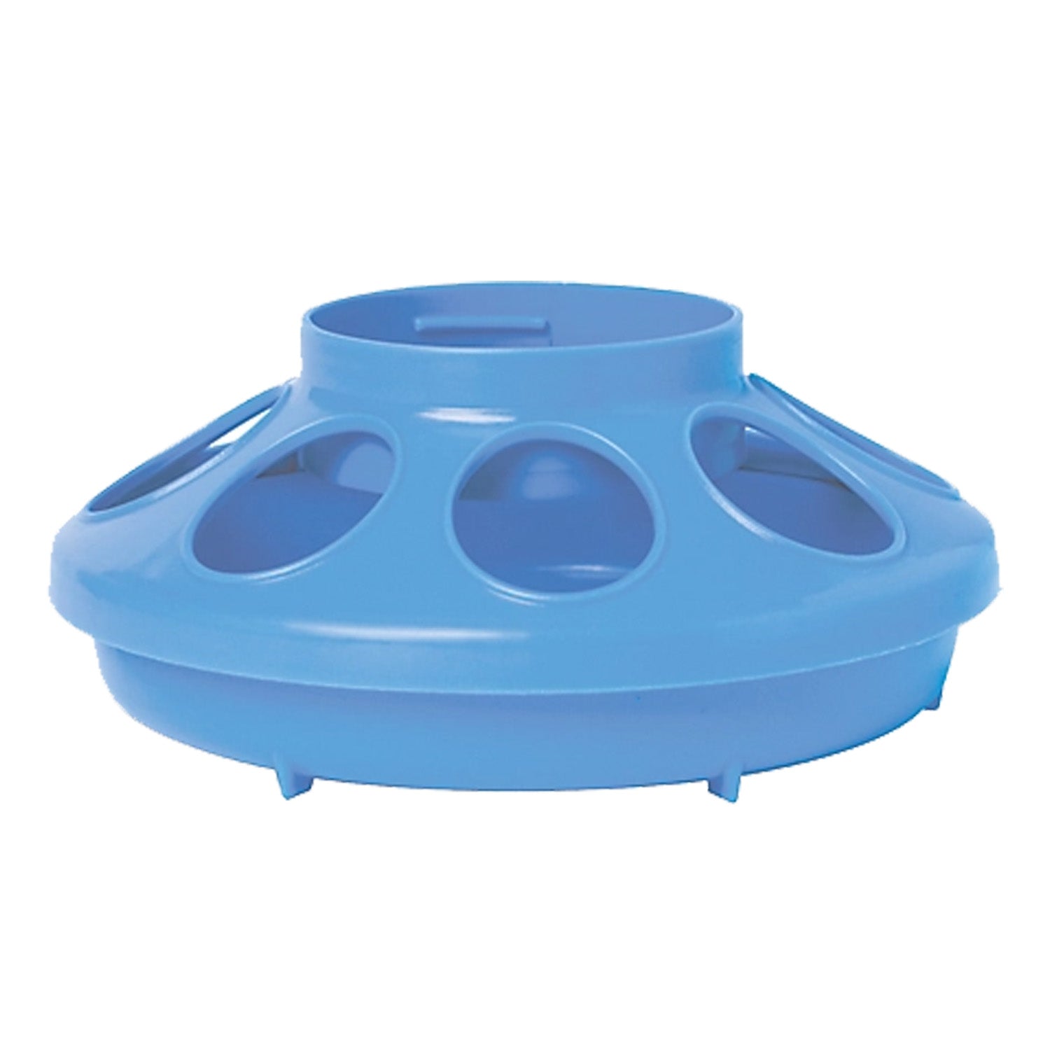 Little Giant Plastic Chicken Feeder Base with 8 Openings