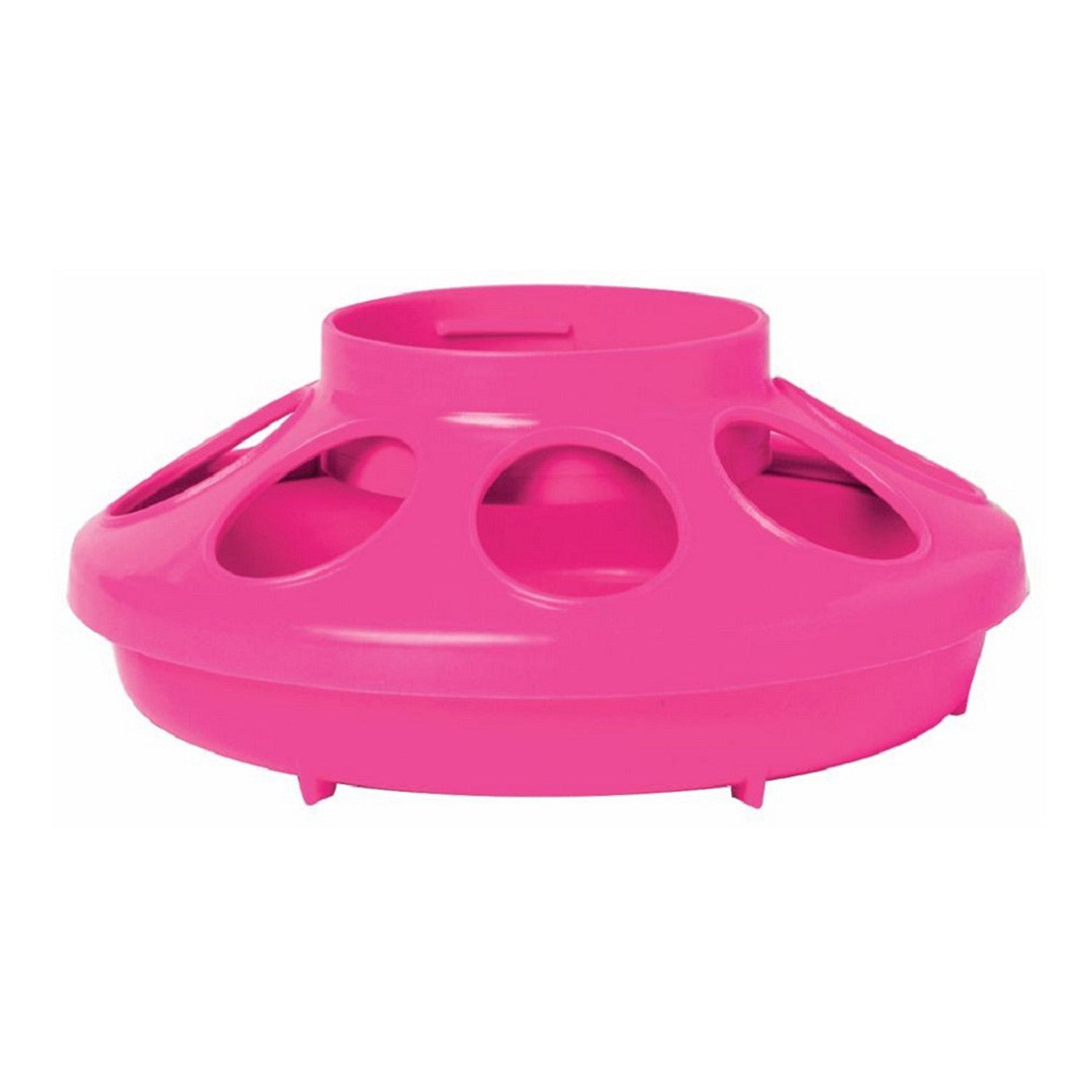 Little Giant Plastic Chicken Feeder Base with 8 Openings