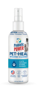 Pet-Heal Probiotic Wound Cleaner Spray for Dogs and Cats 4oz