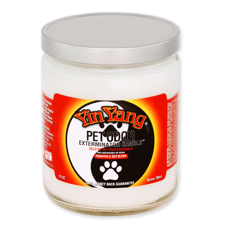 Pet Odor Exterminator 13oz Enzyme-Based Jar Candle Scented Deodorizer