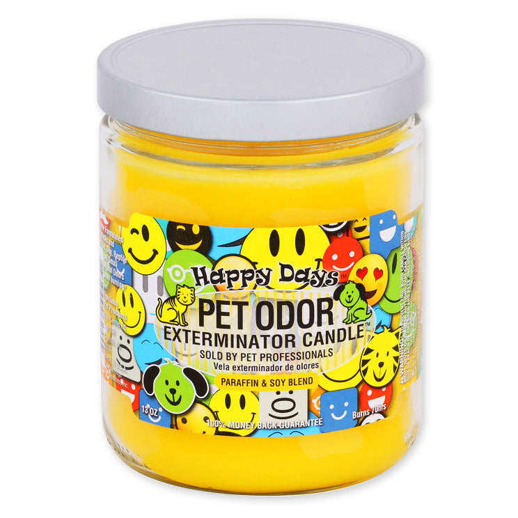 Pet Odor Exterminator 13oz Enzyme-Based Jar Candle Scented Deodorizer