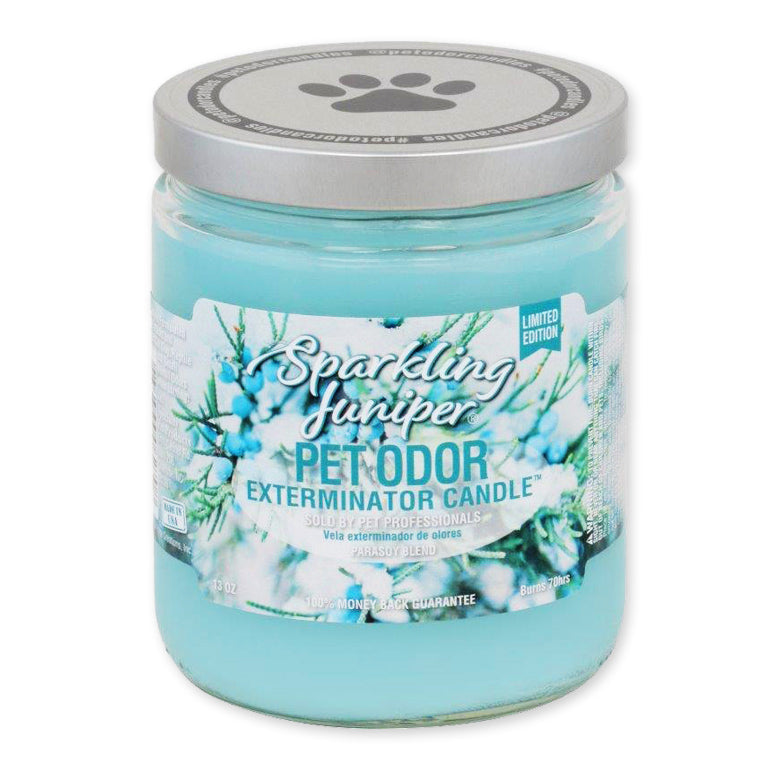 Pet Odor Exterminator 13oz Enzyme-Based Jar Candle Scented Deodorizer