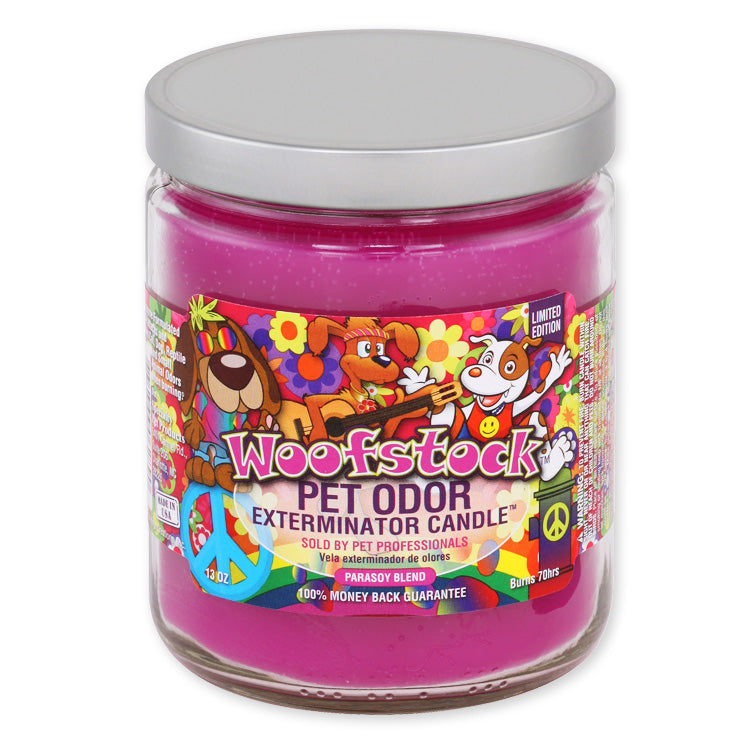 Pet Odor Exterminator 13oz Enzyme-Based Jar Candle Scented Deodorizer