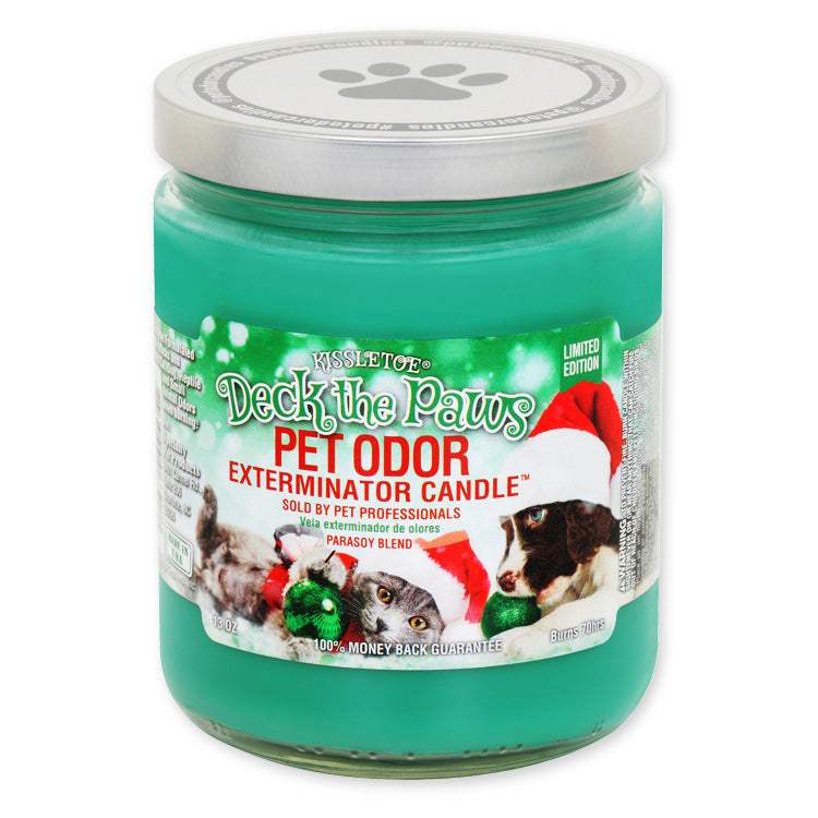 Pet Odor Exterminator 13oz Enzyme-Based Jar Candle Scented Deodorizer