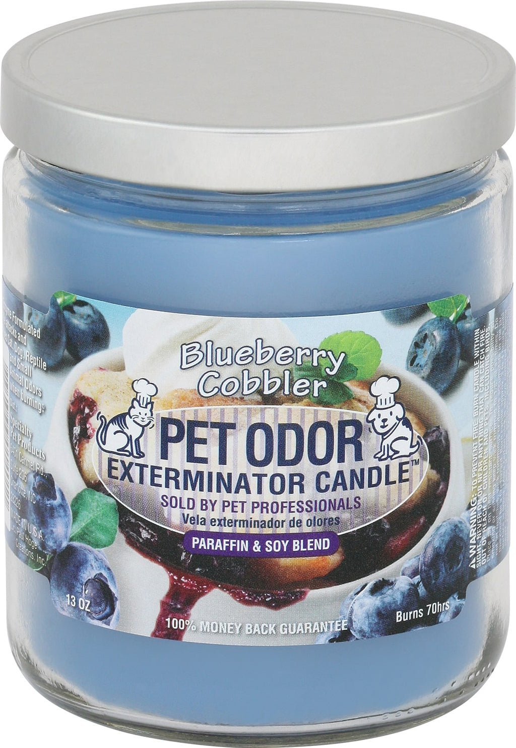 Pet Odor Exterminator 13oz Enzyme-Based Jar Candle Scented Deodorizer