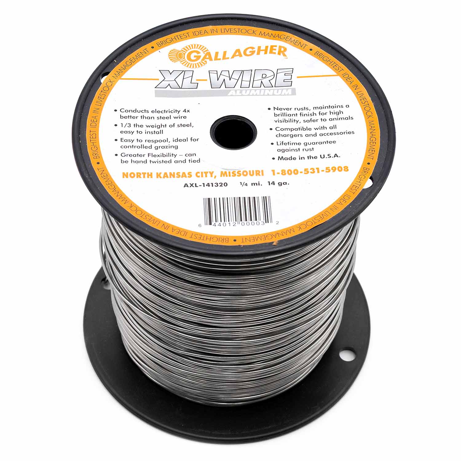 Gallagher 14 Gauge Heavy Duty Rust Proof Electric Fence Wire