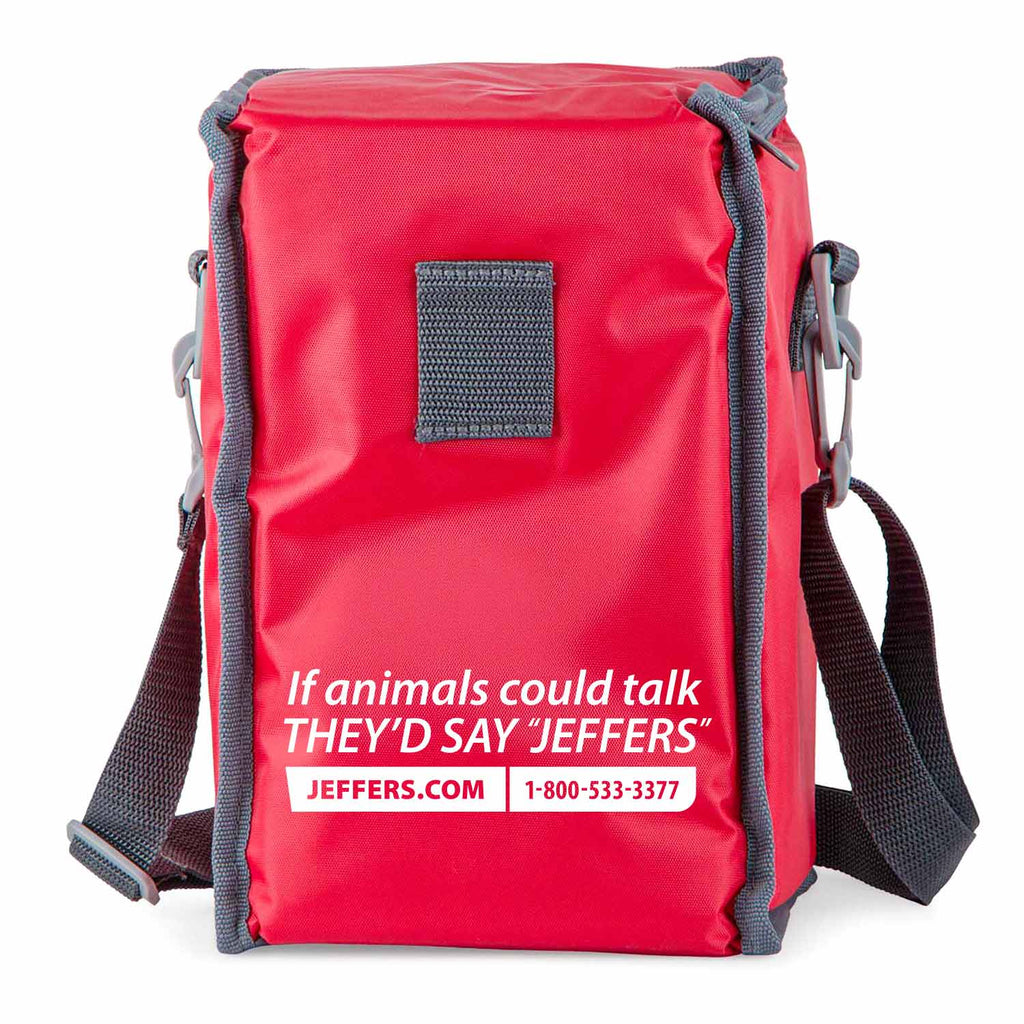 Insulated Jeffers Soft-Side Reusable Vaccine Cooler Bag for Temperature Protection