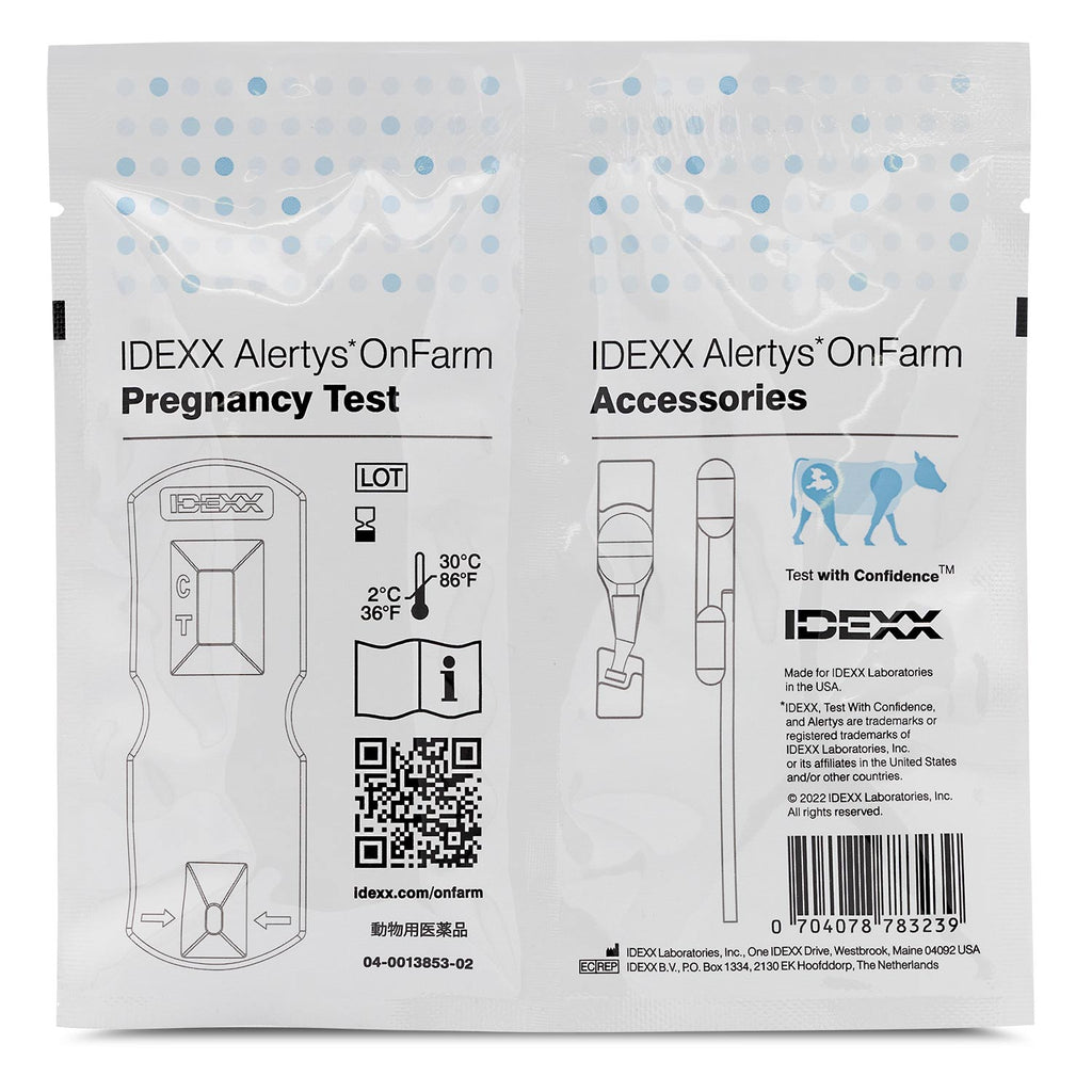 Alertys OnFARM Complete Pregnancy Test Kit for Cattle Sheep Goats