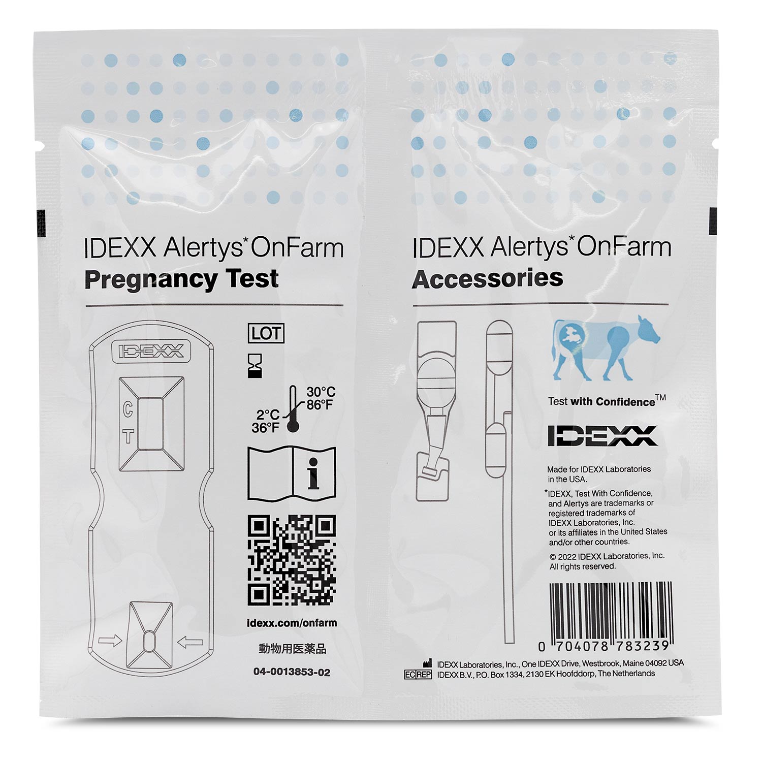 Alertys OnFARM Complete Pregnancy Test Kit for Cattle Sheep Goats