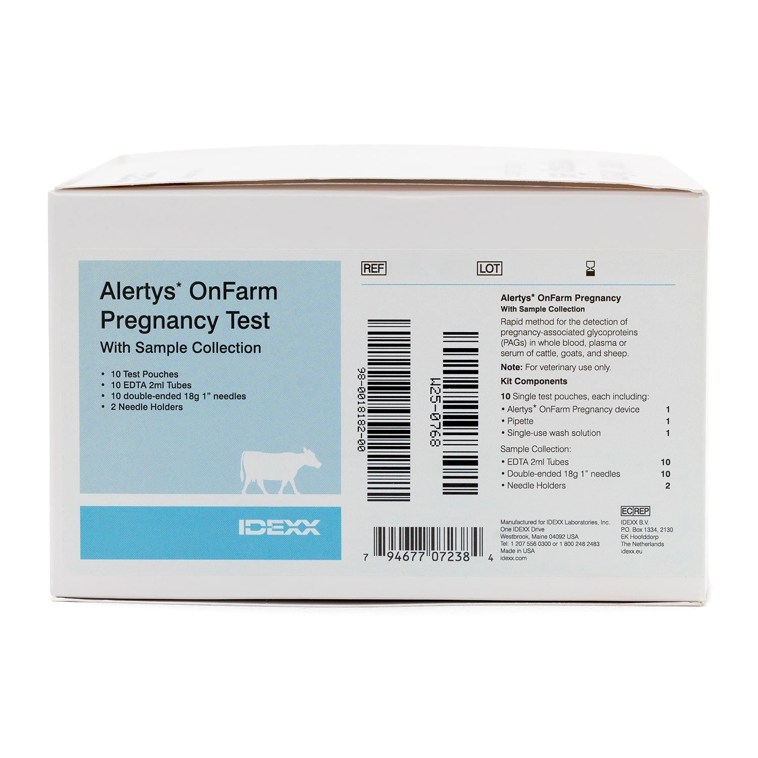 Alertys OnFARM Complete Pregnancy Test Kit for Cattle Sheep Goats