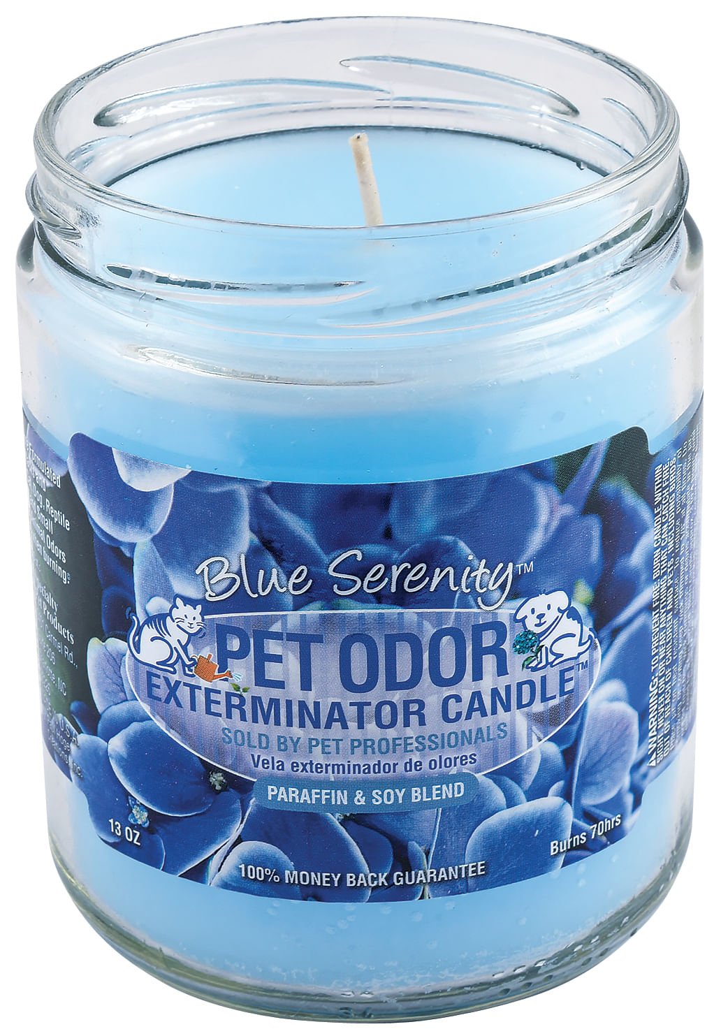 Pet Odor Exterminator 13oz Enzyme-Based Jar Candle Scented Deodorizer