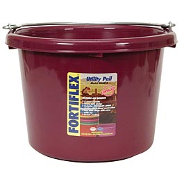 Fortiflex Heavy Duty 8 Quart UV Protected Multi Purpose Pail