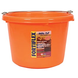 Fortiflex Heavy Duty 8 Quart UV Protected Multi Purpose Pail