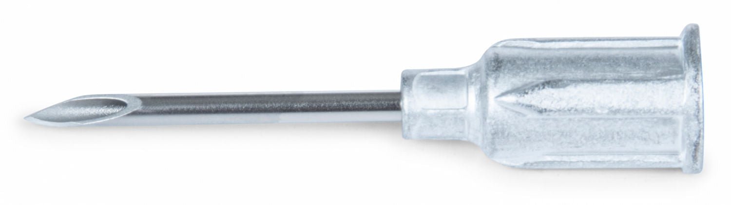 Ideal Ultra Sharp Stainless Steel Aluminum Hub Veterinary Needles Box