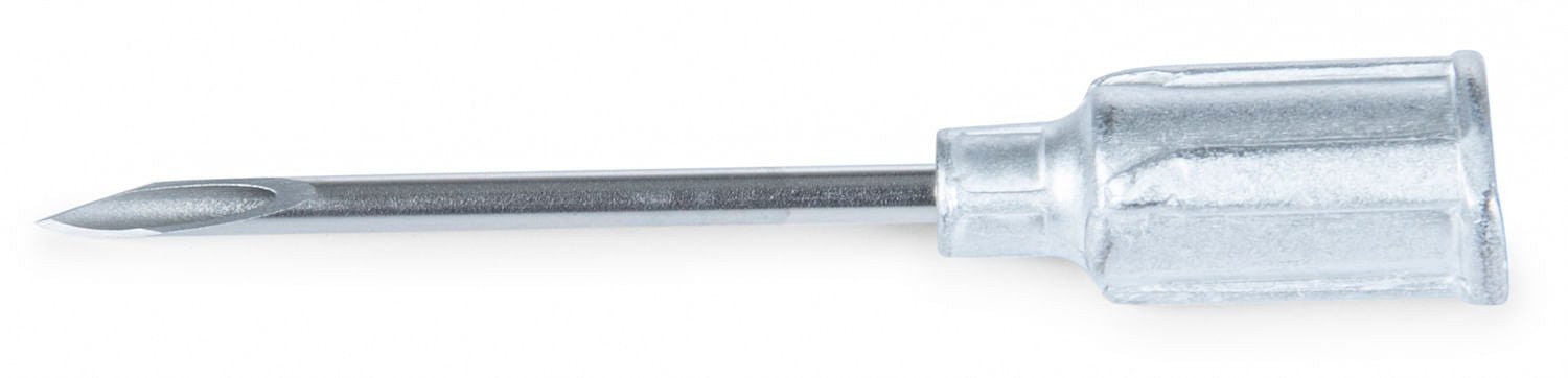 Ideal Ultra Sharp Stainless Steel Aluminum Hub Veterinary Needles Box