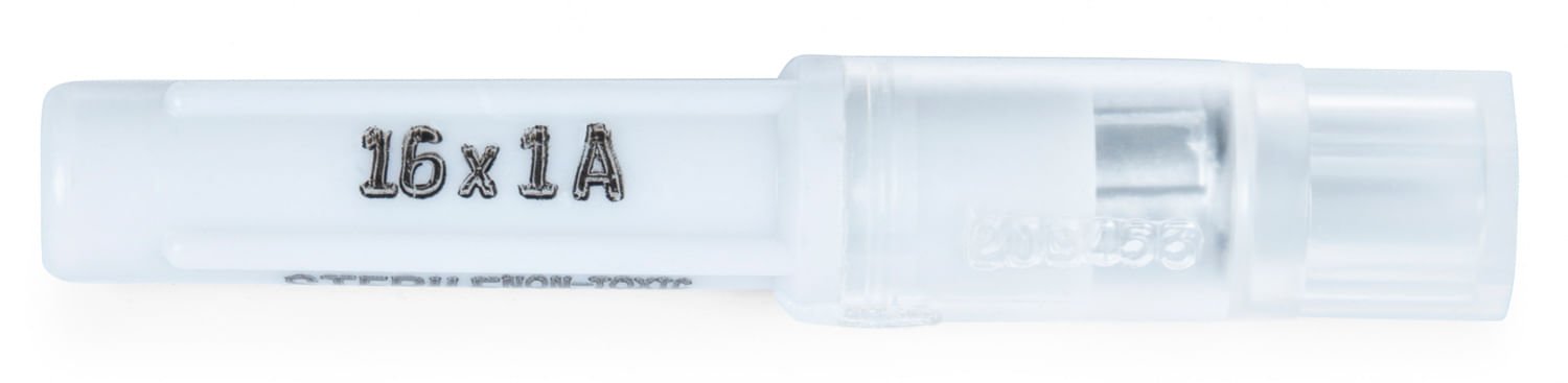 Ideal Ultra Sharp Stainless Steel Aluminum Hub Veterinary Needles Box