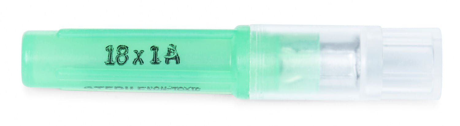 Ideal Ultra Sharp Stainless Steel Aluminum Hub Veterinary Needles Box