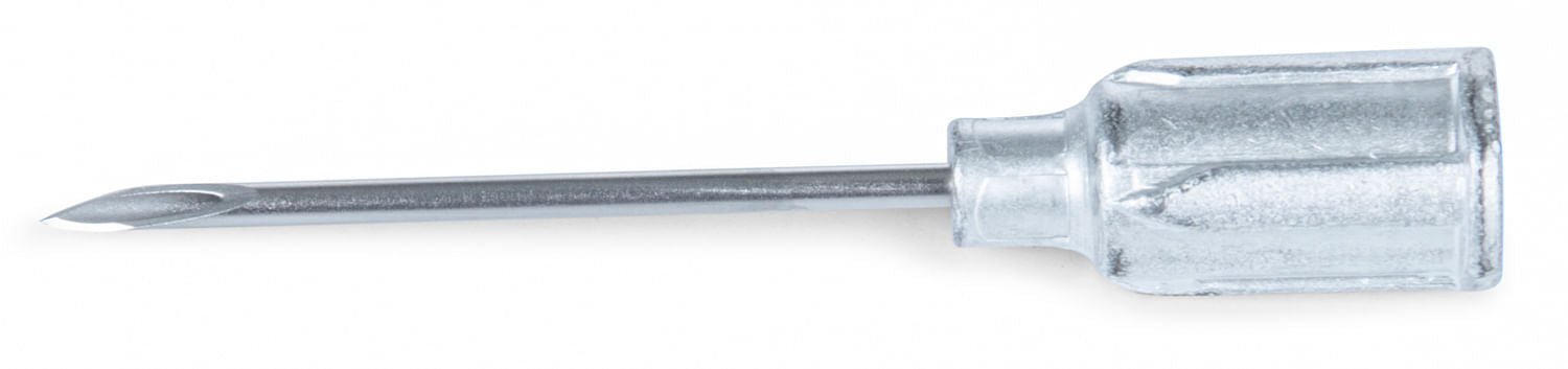 Ideal Ultra Sharp Stainless Steel Aluminum Hub Veterinary Needles Box