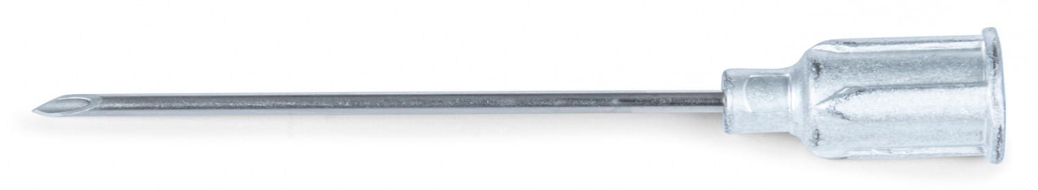 Ideal Ultra Sharp Stainless Steel Aluminum Hub Veterinary Needles Box