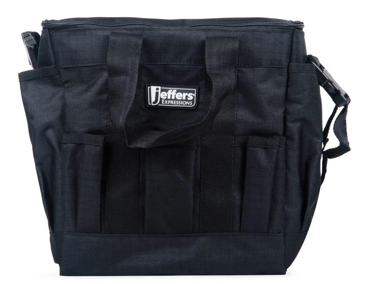 Jeffers Expression Deluxe Horse Grooming Bag with Adjustable Shoulder Strap