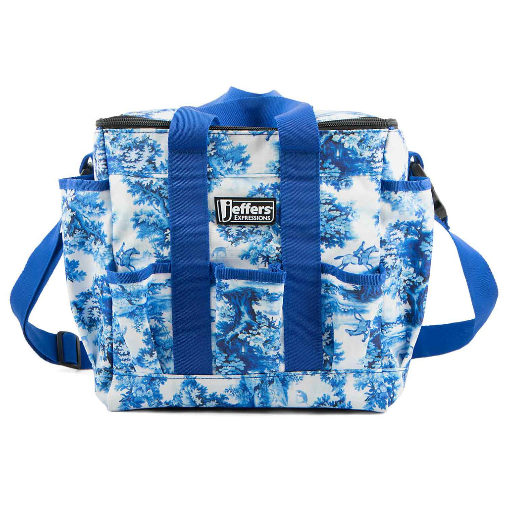 Jeffers Expression Deluxe Horse Grooming Bag with Adjustable Shoulder Strap