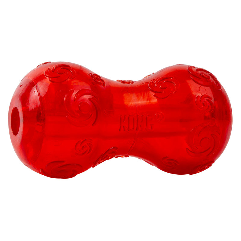 KONG Holiday Squeezz Festive Squeaky Fetch and Chew Dog Toy