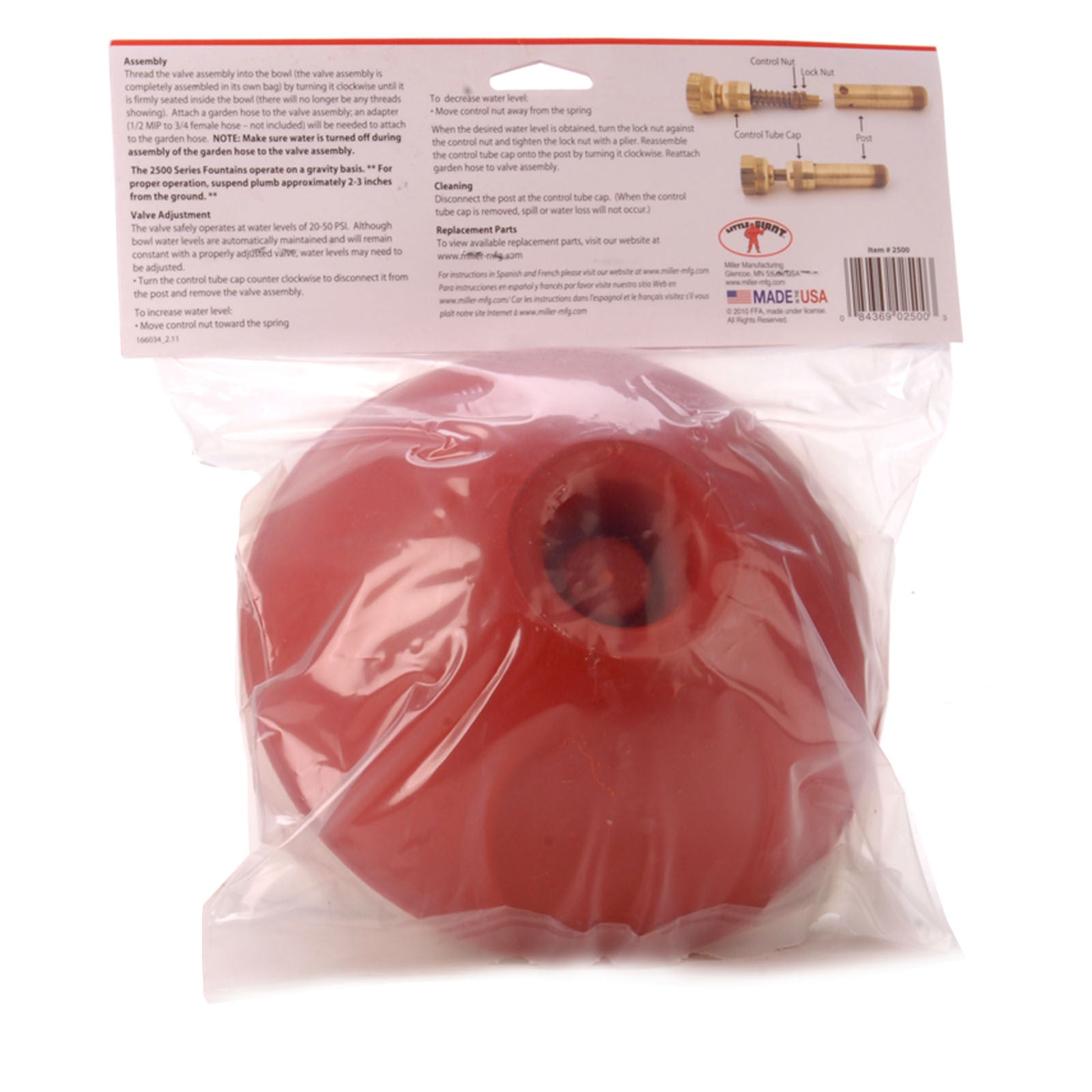 Little Giant Automatic Poultry and Game Bird Waterer Fountain