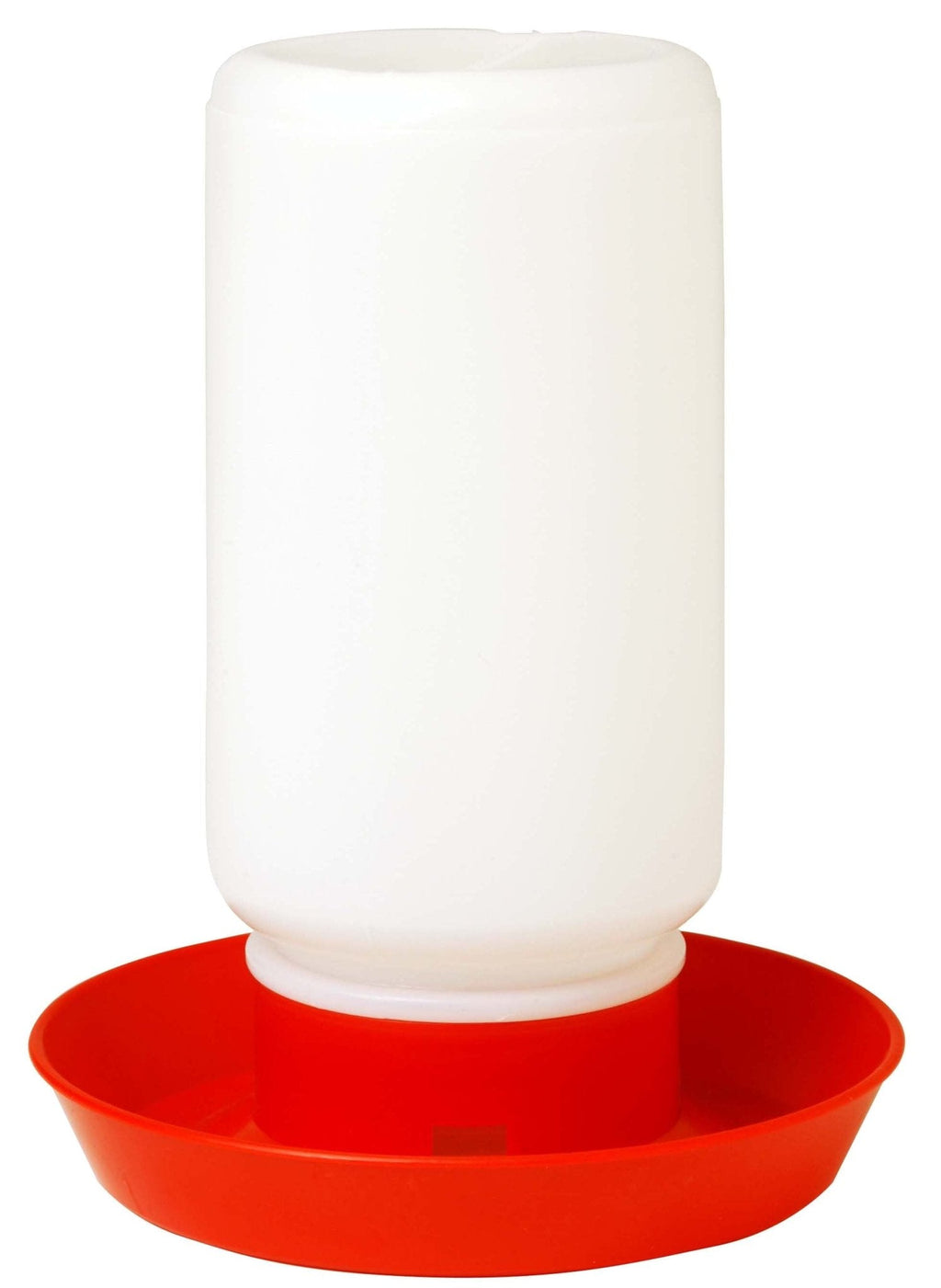 Little Giant 1 Quart Plastic Chicken Waterer Jar and Base