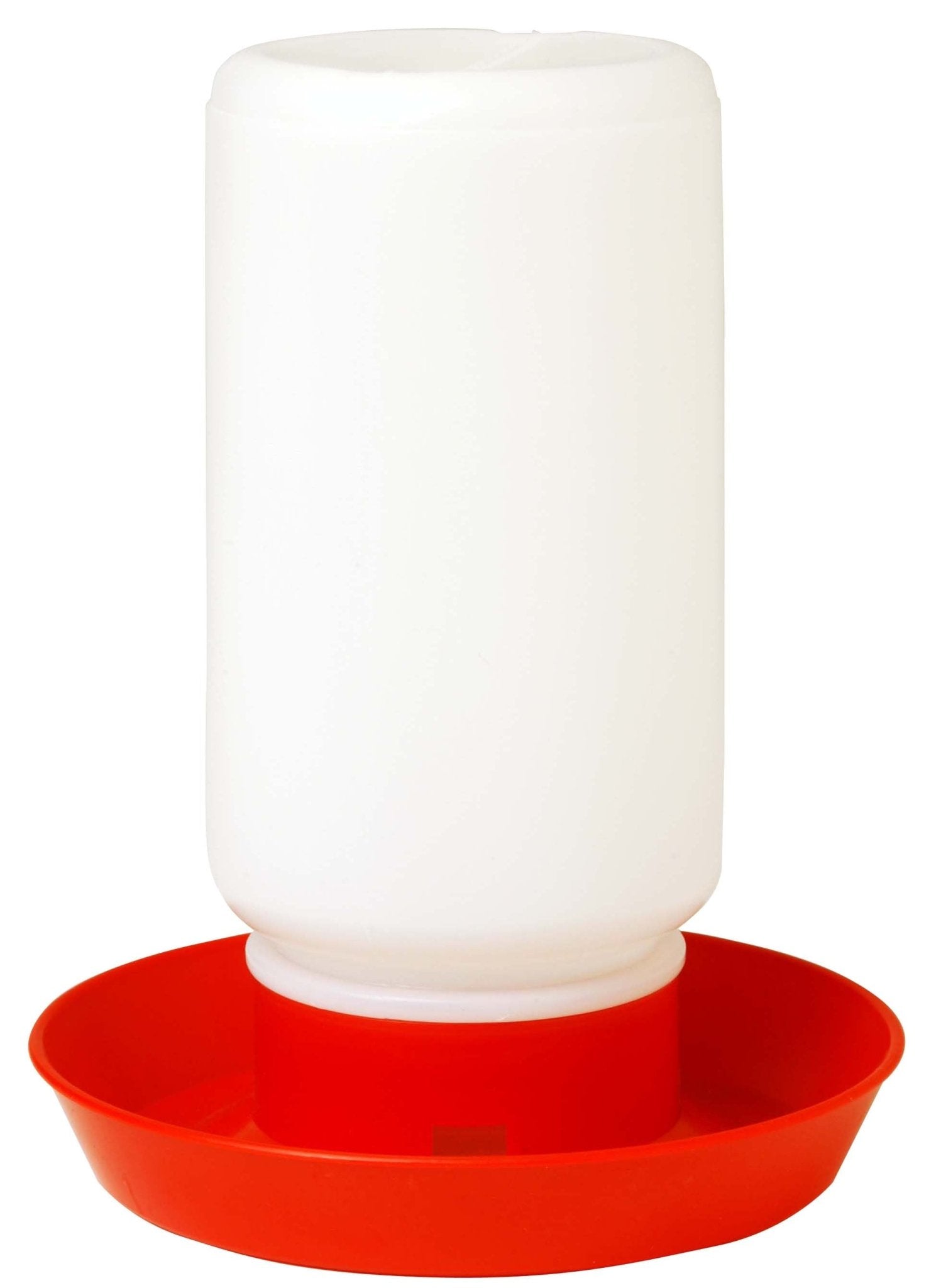 Little Giant 1 Quart Plastic Chicken Waterer Jar and Base
