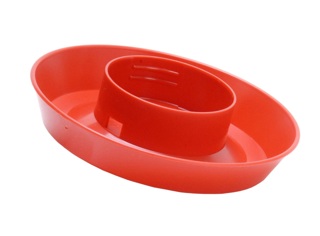 Little Giant 1 Quart Plastic Chicken Waterer Jar and Base