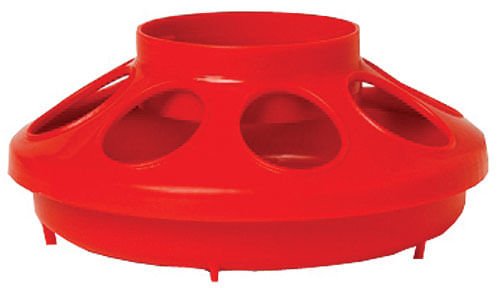 Little Giant Plastic Chicken Feeder Base with 8 Openings
