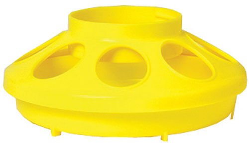 Little Giant Plastic Chicken Feeder Base with 8 Openings