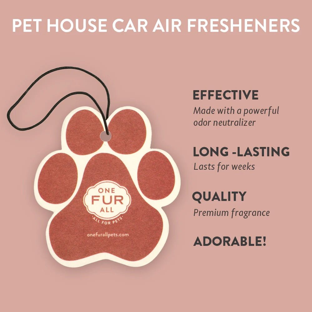 Pet House Plant Based Long Lasting Pet Odor Eliminating Car Freshener