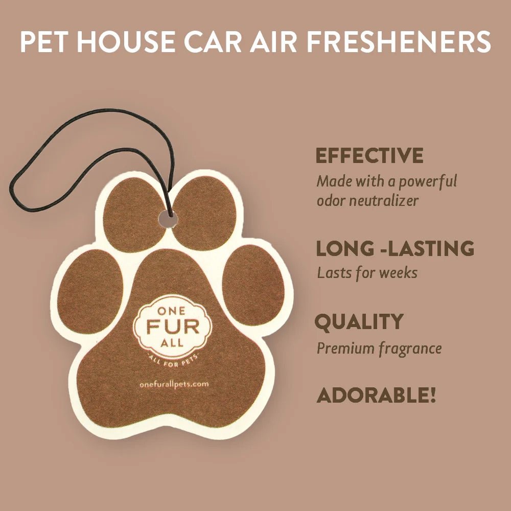 Pet House Plant Based Long Lasting Pet Odor Eliminating Car Freshener