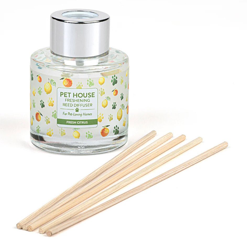 Pet House Non-Toxic Pet Odor Neutralizing Reed Diffuser 3oz