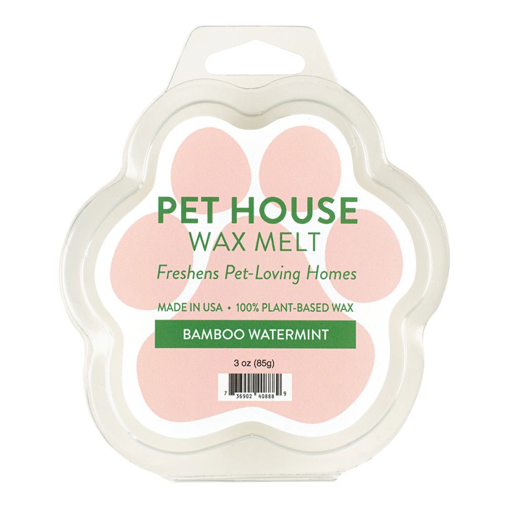 Pet House Natural Soy Wax Melts Odor Eliminating Paw Shaped