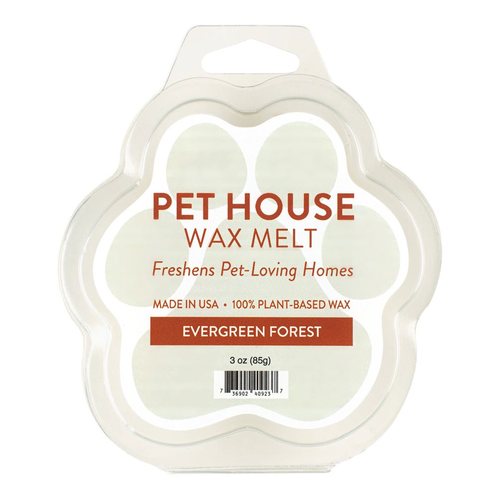 Pet House Natural Soy Wax Melts Odor Eliminating Paw Shaped