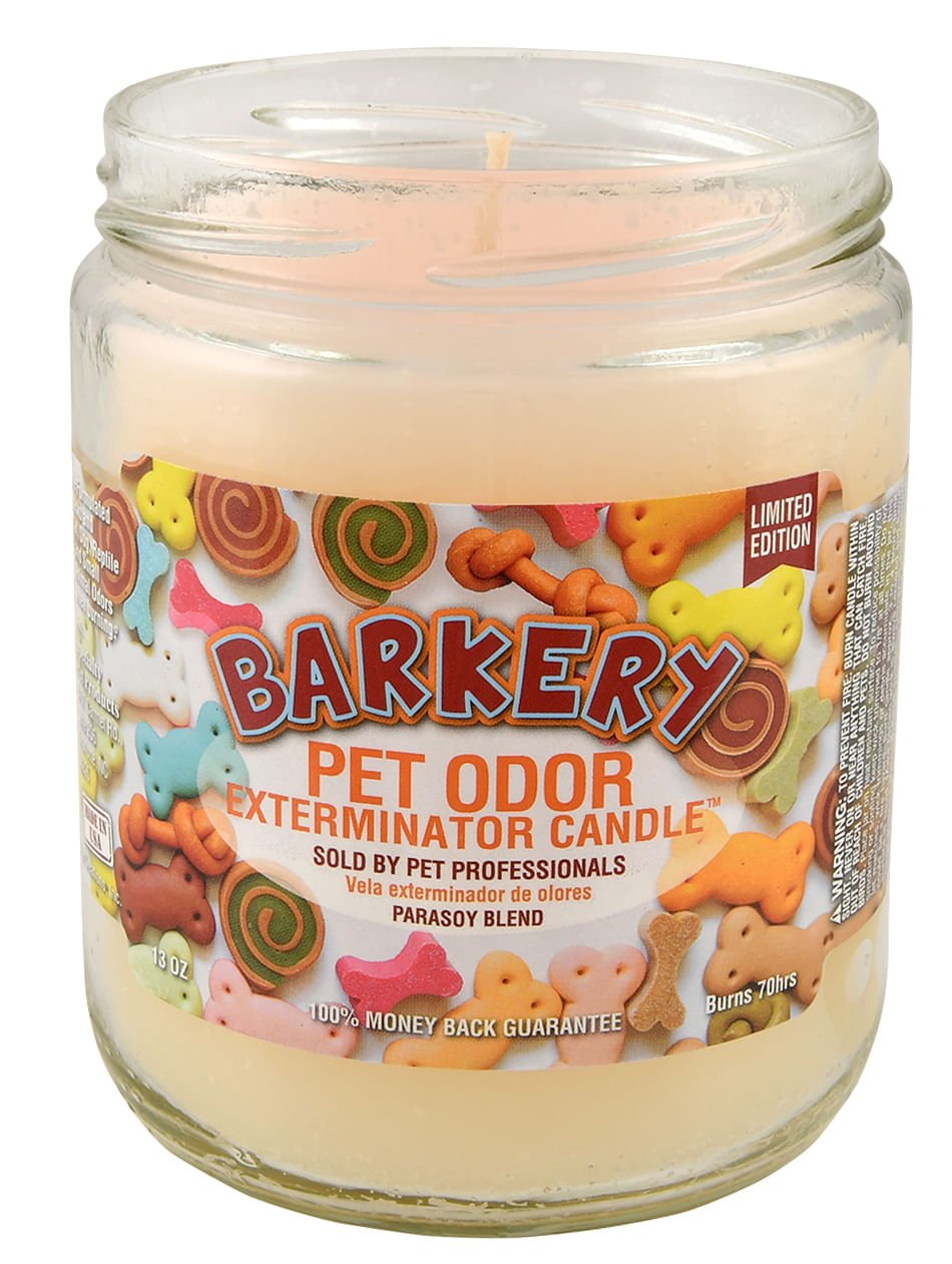 Pet Odor Exterminator 13oz Enzyme-Based Jar Candle Scented Deodorizer